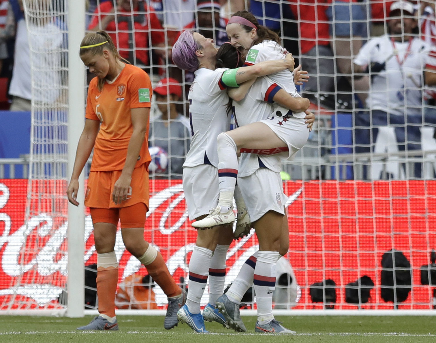 APTOPIX France US Netherlands WWCup Soccer